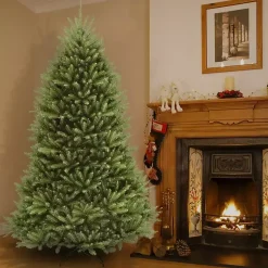 Clearance 6.5 ft. Dunhill Fir Hinged Christmas Tree Christmas Trees