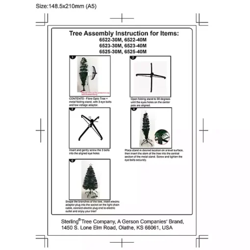 Clearance 4 ft. Fiber Optic Color Changing Christmas Tree Christmas Trees