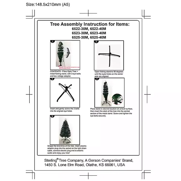 Clearance 4 ft. Fiber Optic Color Changing Christmas Tree Christmas Trees
