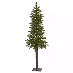 Online 5 ft. Lit Twinkling Alaskan Alpine Christmas Tree Christmas Trees