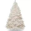 Discount 6.5 ft. Lit White Winchester Pine Christmas Tree Christmas Trees
