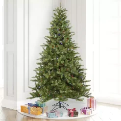 Hot 6.5 ft. Multi-Lit King Spruce Christmas Tree Christmas Trees
