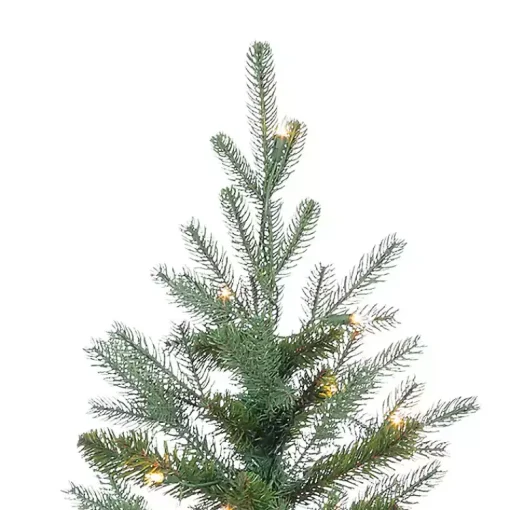6.5 ft. Pre-Lit Narrow Dover Pine Christmas Tree Christmas Trees