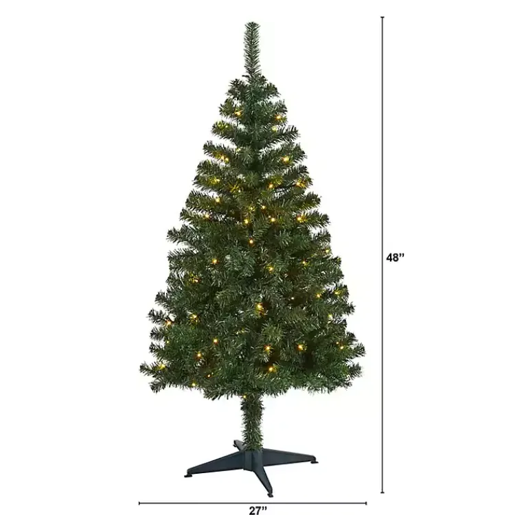 Online 4 ft. Pre-Lit Northern Pine Christmas Tree Christmas Trees