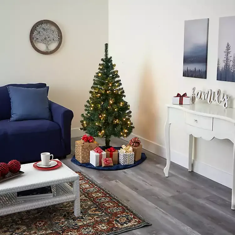Online 4 ft. Pre-Lit Northern Pine Christmas Tree Christmas Trees