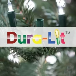 New 5.5 ft. Pre-Lit White Lights Spruce Christmas Tree Christmas Trees