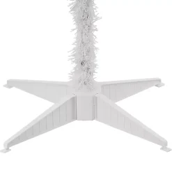 Online 4 ft. Pre-Lit White Tinsel Christmas Tree Christmas Trees