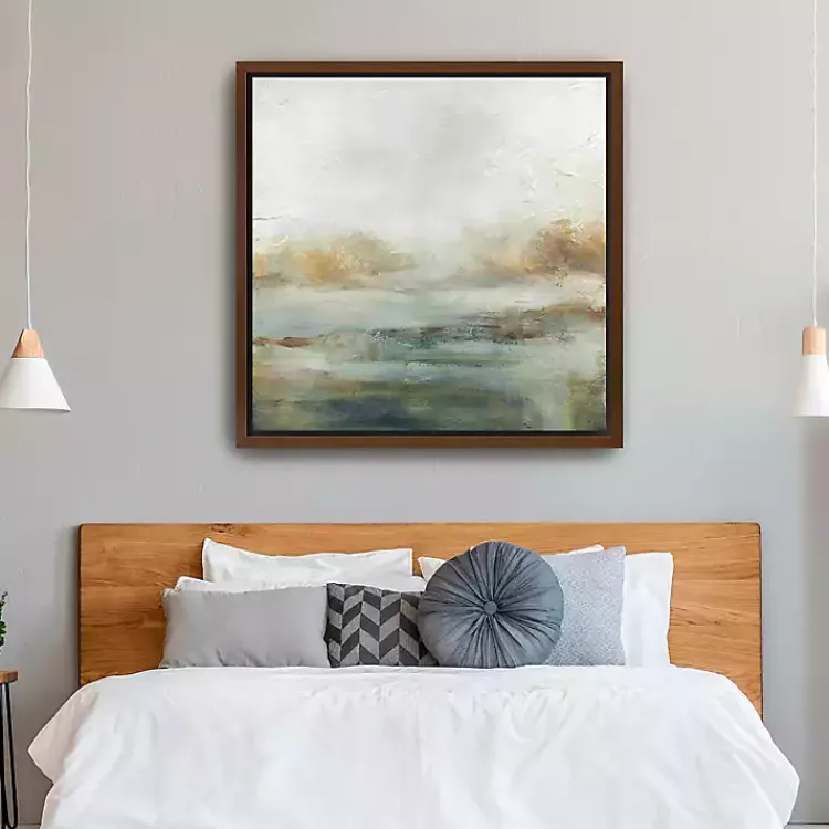 Kirklands Home Canvas Art|A Quiet Place Framed Canvas Art Print