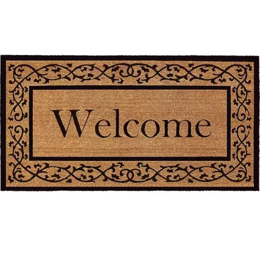 Kirklands Home Doormats|Abbington Welcome Doormat, 36x24