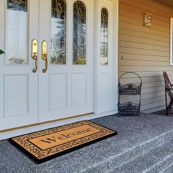 Kirklands Home Doormats|Abbington Welcome Doormat, 36x24