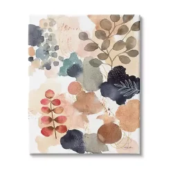 Kirklands Home Canvas Art|Abstract Botanical Collage Canvas Print, 24x30 in. Multi