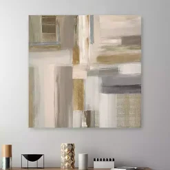 Kirklands Home Canvas Art|Abstract Fields I Canvas Art Print, 40x40 in.