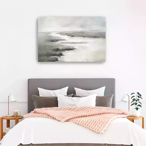 Kirklands Home Canvas Art|Abstract Marsh Canvas Art Print