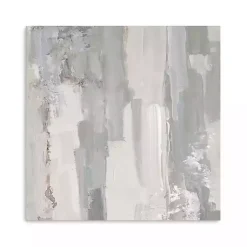Kirklands Home Canvas Art|Abstract Meadow Large Canvas Art Print Gray