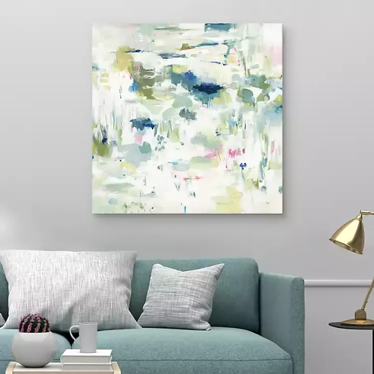 Kirklands Home Canvas Art|Abstract Reflections Canvas Art Print, 35x35 in.