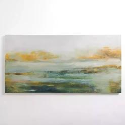 Kirklands Home Canvas Art|Abstract Rolling Moor Canvas Art Print