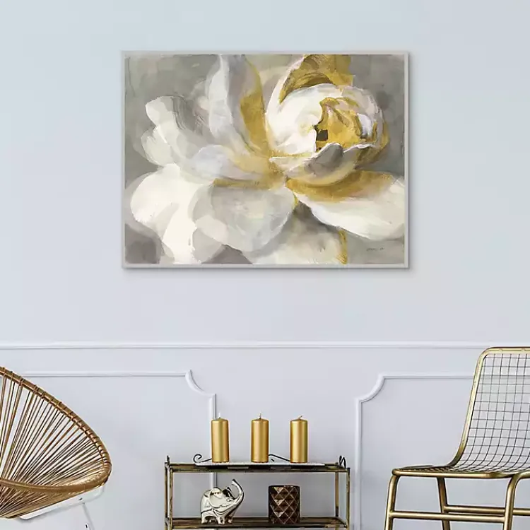 Kirklands Home Canvas Art|Abstract Rose Framed Canvas Art Print