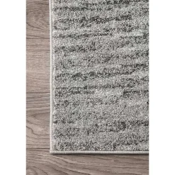 Kirklands Home Area Rugs|Abstract Waves Sherill Area Rug, 5x8