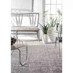 Kirklands Home Area Rugs|Abstract Waves Sherill Area Rug, 7x9