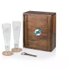 Kirklands Home Barware|Acacia Miami Dolphins Beer Glass Set