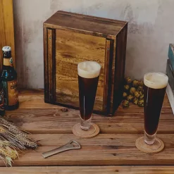 Kirklands Home Barware|Acacia Tennessee Titans Beer Glass Set