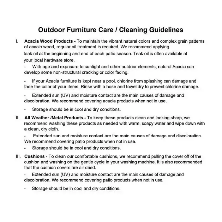 Kirklands Home Outdoor Sets|Acacia Wood Outdoor 6-pc. Dining Set Tan