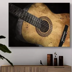 Kirklands Home Canvas Art|Acoustic Guitar Canvas Art Print
