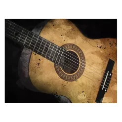 Kirklands Home Canvas Art|Acoustic Guitar Canvas Art Print