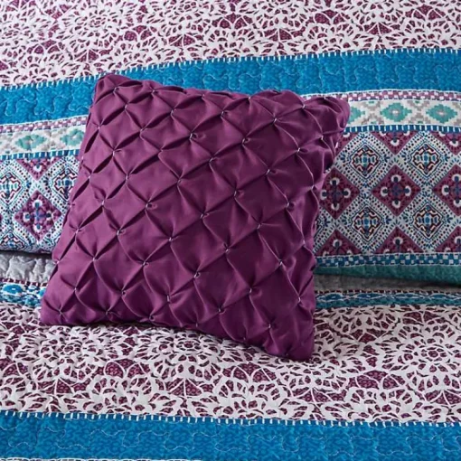 Kirklands Home Quilts|Adley Reversible Full/Queen 5-pc. Quilt Set