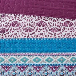 Kirklands Home Quilts|Adley Reversible Full/Queen 5-pc. Quilt Set