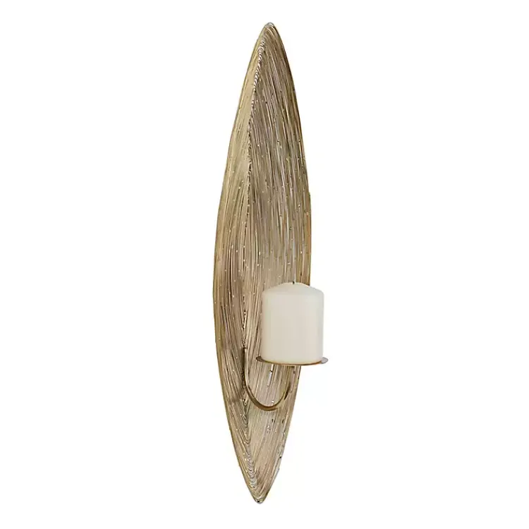New Adrienne en Steel Spiral Sconce Sconces