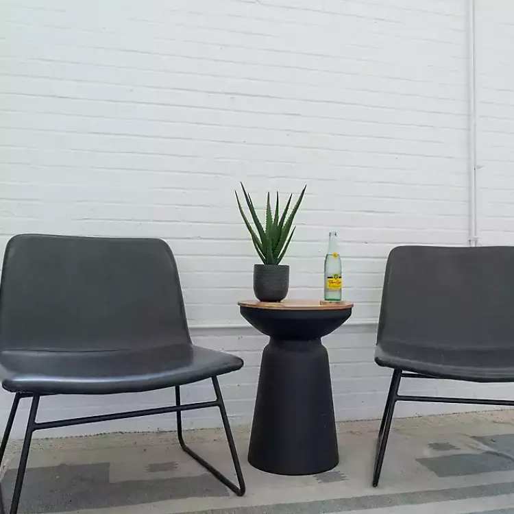 Online Agave Arrangement in Black Decorative Pot Arrangements & Greenery