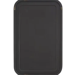 Kirklands Home Decorative Mirrors|Alessa Black Rectangular Wall Mirror