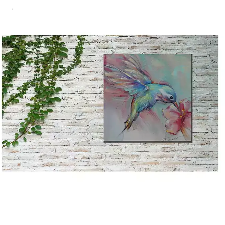 Kirklands Home Outdoor Wall Decor|All A Flutter Outdoor Canvas Art Print