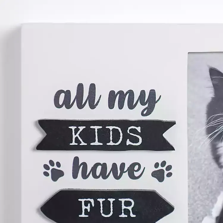 Sale All My Kids Have Fur White Picture Frame Picture Frames