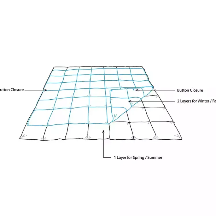 Kirklands Home Comforters|All Season Down Alternative King Comforter White