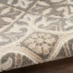 Kirklands Home Outdoor Rugs|Aloha Ivory Geometric Indoor/Outdoor Area Rug, 3x5