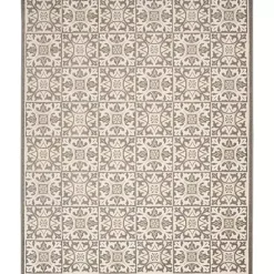 Kirklands Home Outdoor Rugs|Aloha Ivory Geometric Indoor/Outdoor Area Rug, 6x9