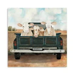 Kirklands Home Canvas Art|Along for the Ride Canvas Art Print, 20x20 in. Multi
