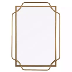 Kirklands Home Decorative Mirrors|Amir Bronze Metal Wall Mirror
