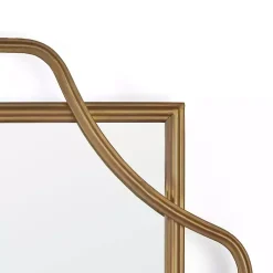 Kirklands Home Decorative Mirrors|Amir Bronze Metal Wall Mirror