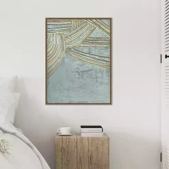 Kirklands Home Canvas Art|Ancient Gold Sun Canvas Art Print