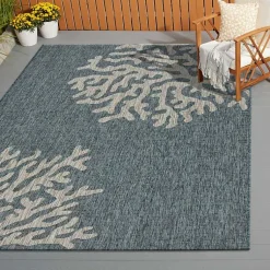 Kirklands Home Outdoor Rugs|Andros Reef Captiva Outdoor Area Rug, 7x9