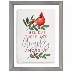 Best Angels Among Us Cardinal Framed Wall Plaque Christmas Art & Wall Decor