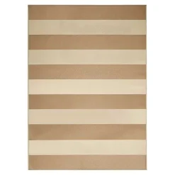 Kirklands Home Area Rugs|Anika Natural Striped Washable Area Rug, 5x7