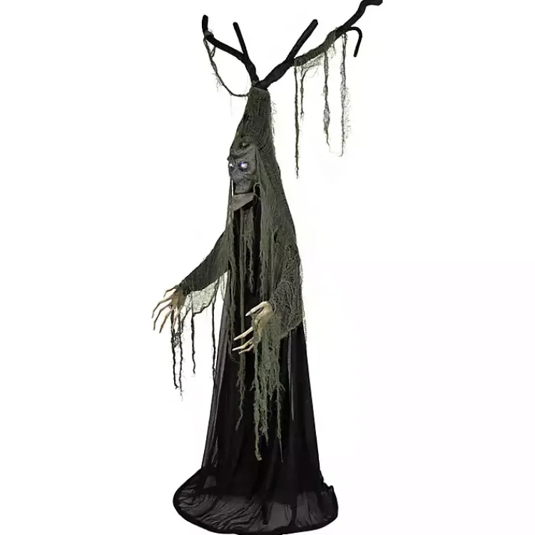 Discount Animated LED Tree Man Halloween Outdoor Décor Halloween