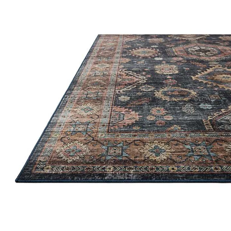 Kirklands Home Accent Rugs|Anniston Denim Sunset Accent Rug, 2x4