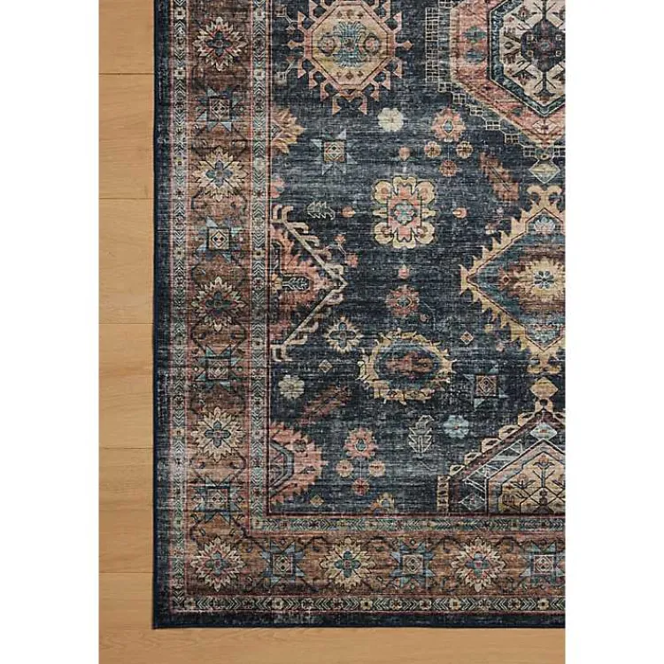 Kirklands Home Accent Rugs|Anniston Denim Sunset Accent Rug, 2x4