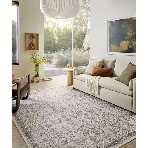 Kirklands Home Accent Rugs|Anniston Ivory Stone Accent Rug, 2x4