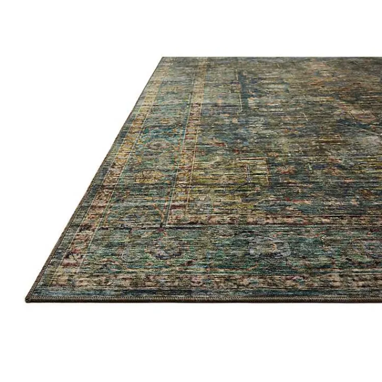 Kirklands Home Accent Rugs|Anniston Vintage Blue Accent Rug, 2x4
